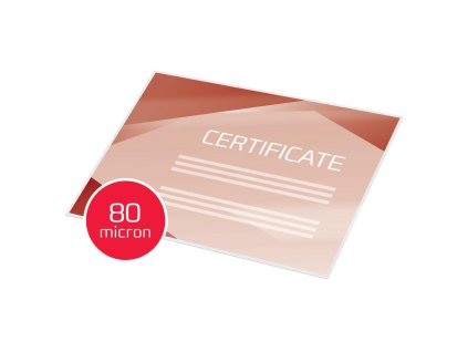 Laminovacie fólie GBC 216x303 pre rýchlu lamináciu, 80 mic (100)