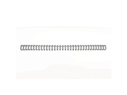 Drôtové hrebene GBC 8mm čierne 3:1