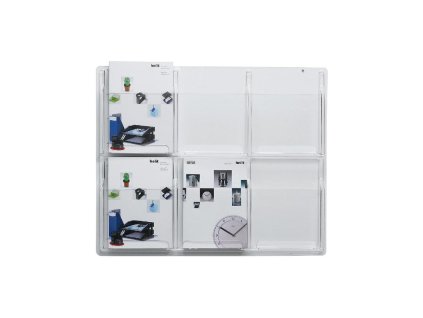 Prezentačný panel so 6 odkladačmi