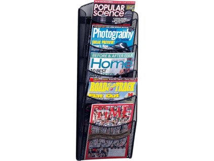 Prezentačný stojan Helit 5xA4 čierny