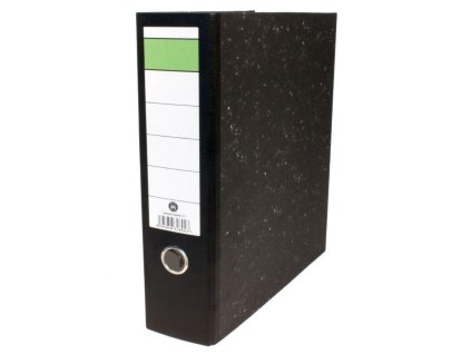 Zakladač pákový HIT OFFICE mramor EKONOMIK 8cm (bez rado zámku)