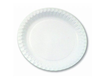 Papierový tanier plytký 18cm 100ks