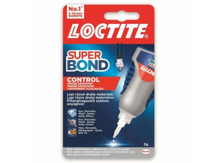 Sekundové lepidlo Loctite Super Bond Control 3 g