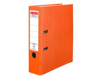 Zakladač pákový Herlitz Q.file 8cm oranžový