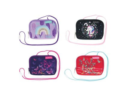 Taštička na krk Herlitz Dievčatá, mix motívov, 4ks