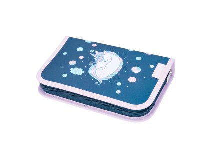 Peračník Herlitz 1-zipsový plný 2-klopý Unicorn