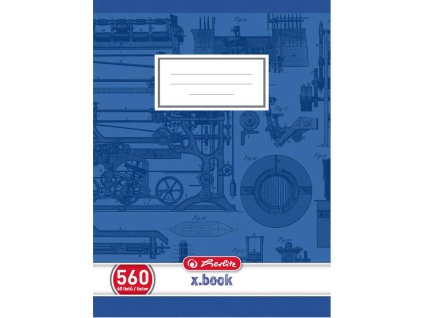 Zošit Herlitz 560, A5, čistý, 70g/m2