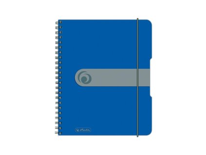 Blok poznámkový štvorčekový Herlitz Easy Orga A5 80 listov modrý