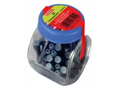 Bombičky Herlitz modré v dóze 50ks