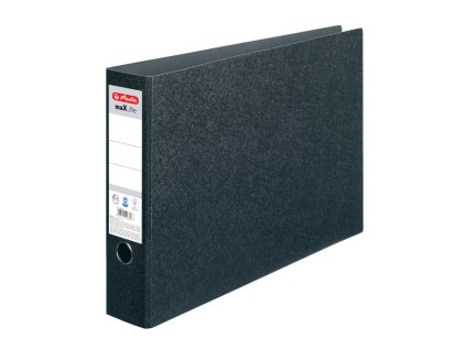 Zakladač pákový Herlitz maX.file A3 7,5cm na šírku čierny