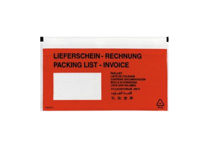 Vrecká na sprievodky Herlitz DL 110x220mm 100ks