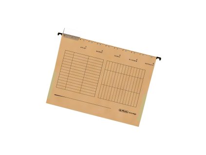 Závesný obal Herlitz zatvorený na oboch stranách 5ks hnedý