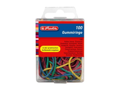 Gumičky Herlitz rôzne farby a veľkosti