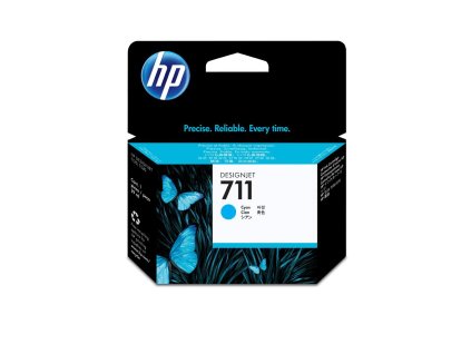 Atramentová náplň HP CZ130A HP 711 cyan (29 ml)