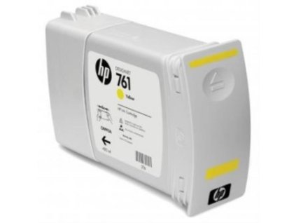 Atramentová náplň HP CM992A HP 761 yellow (400 ml)