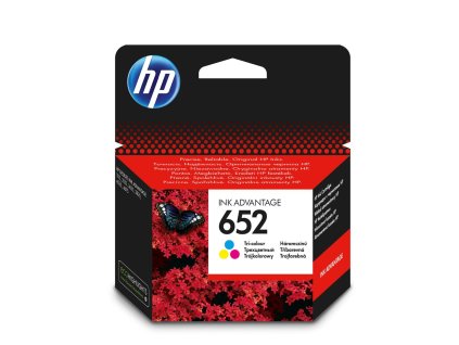 Atramentová náplň HP F6V24AE HP 652 color (200 str.)