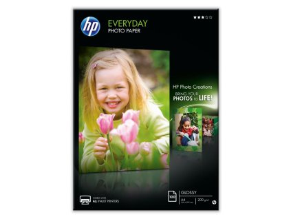 Papier HP Q2510A fotografický papier, lesklý, 100 listov, A4, 200 g (Q2510A)