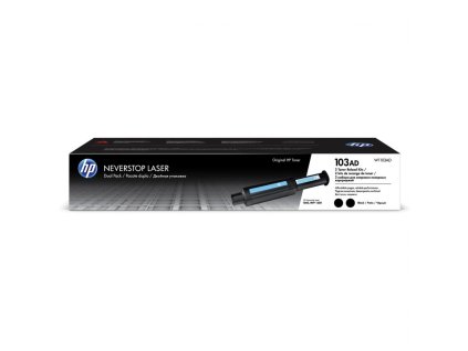 Toner Reload Kit W1103AD HP103AD dual pack black (2x2.500 str.)