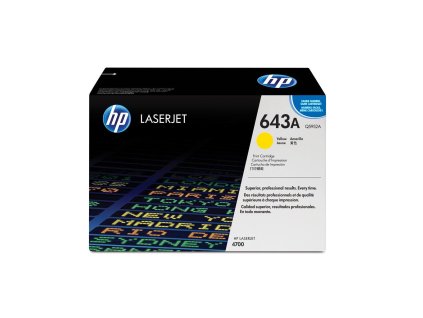 Toner HP Q5952A HP 643A yellow (10.000 str.)