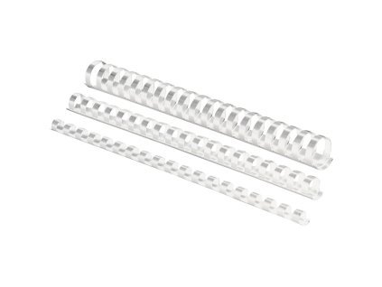 Plastové hrebene 28 biele (50)