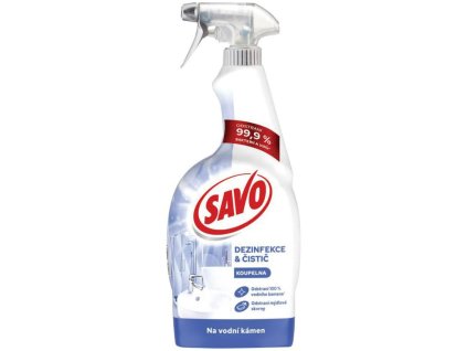 Savo sprej bez chlóru na vodný kameň s rozprašovačom 700 ml