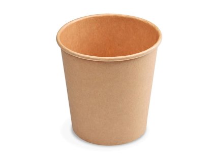 Papierové poháre hnedé kraft Ø 73 mm 200 ml. (50 ks)