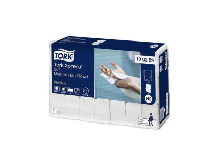 Papierové utierky skladané ZZ 2-vrstv. TORK Xpress Multifold jemné (21 bal. x 150 útrž.)