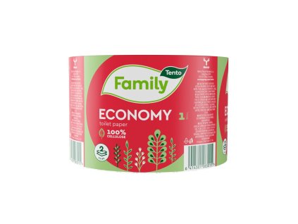 Toaletný papier 2-vrstvový TENTO Economy, návin 60 m