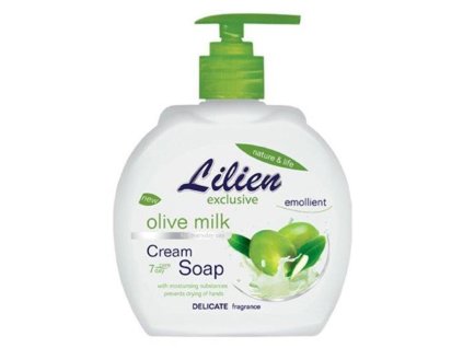 Tekuté mydlo krémove Lilien 500 ml Oliva milk