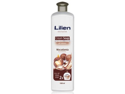 Tekuté mydlo krémove Lilien 1l Macadamia