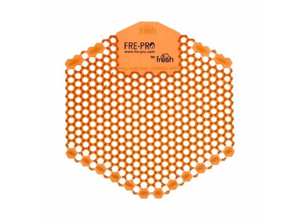 Pisoárové sitko Fre-Pro WAVE 3D - Mango (oranžové) 1 ks