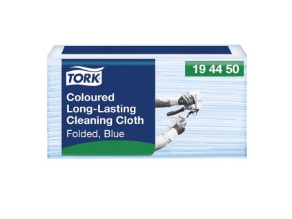 Čistiaca utierka 1-vrstv. TORK Long-Lasting modré W8, 40 ks