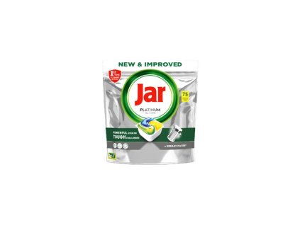 JAR tablety do umývačky riadu Platinum All in One Lemon 75 ks