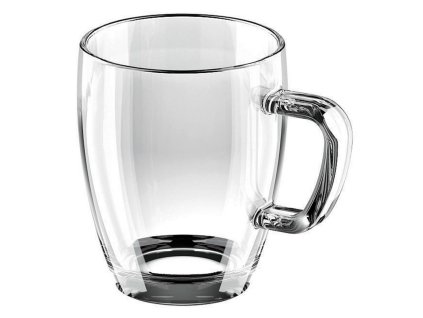 Hrnčeky sklenené CREMA 400ml 6ks