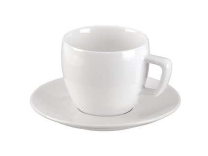 Šálky s podšálkami CREMA na cappuccino 200ml 6ks