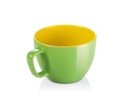 Veľký hrnček CREMA SHINE zelená 590ml