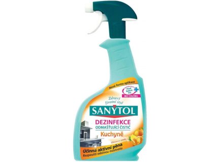 Sanytol KUCHYŇA odmasťovač s rozprašovačom 500 ml