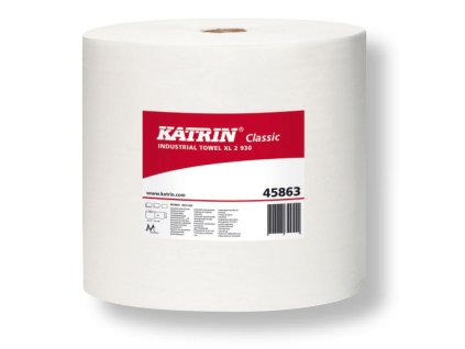 Papierové utierky v rolke 2-vrstvové KATRIN Classic XL 260 m (2 ks)