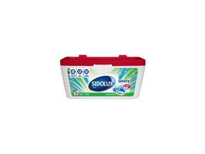 Kapsule na pranie Sidolux multicaps white 10 ks