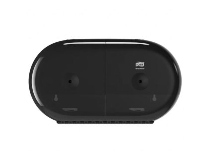Twin Mini zásobník na toaletný papier Tork SmartOne, čierny T9