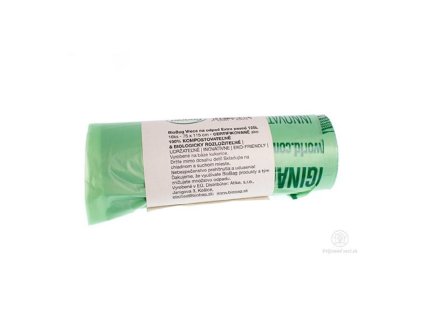 Vrecia kompostovateľné BioBag na odpad 125 ℓ extra pevné 10 ks