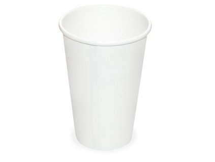 Papierové poháre biele Ø80 mm 330 ml ’ML’ (50 ks)