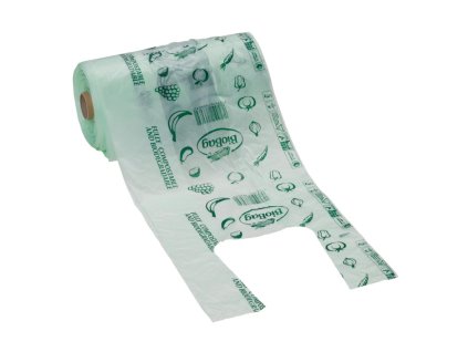 Taška kompostovateľné BioBag na nákup 42 x 34 cm 300 ks