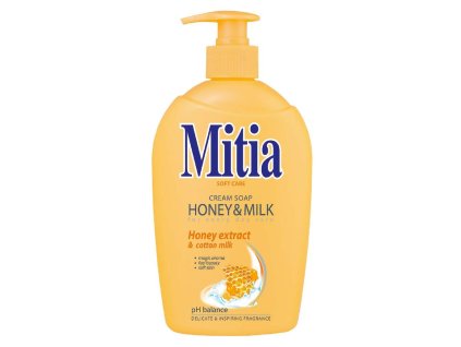 Mitia tekuté mydlo 500 ml - Med&Mlieko