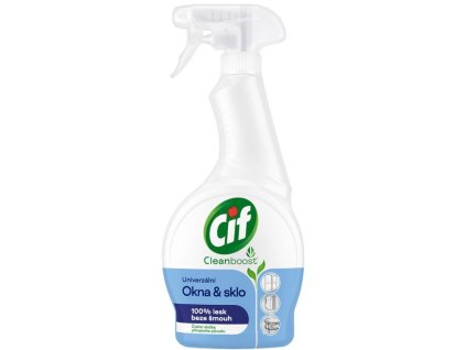 Cif Cleanboost univerzálny sprej Okná & sklo 500 ml