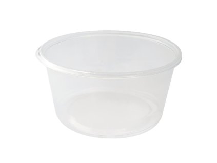 Misky PP okrúhle 250 ml 50 ks priehľadné