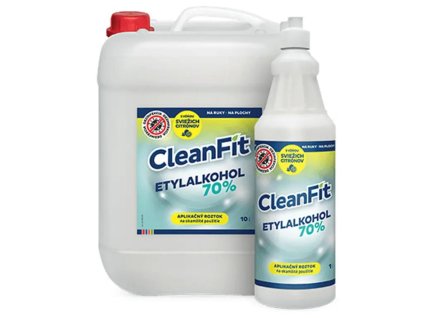 CleanFit dezinfekčný roztok Etylalkohol 70% citrus 10 l