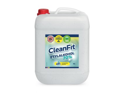 CleanFit dezinfekčný gél 70% citrus na ruky 10 l