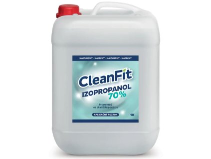CleanFit alkoholový roztok IZOPROPYLALKOHOL 70% 10 l