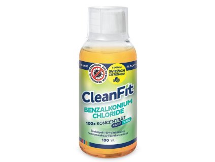 Cleanfit ultrakoncentrát - Benzalkonium Chloride dezinfekčný 100 ml